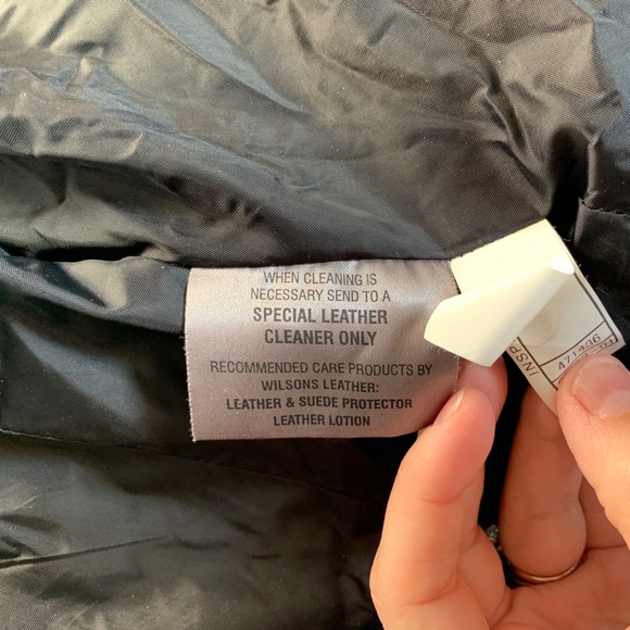 Wilson’s leather maxima jacket - Picture 5 of 9